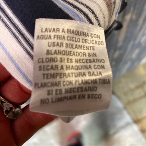 Levi’s Polo Collared Striped Shirt - Picture 8 of 8